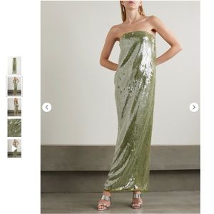 Staud Casey Dress Garden Moss Size 10